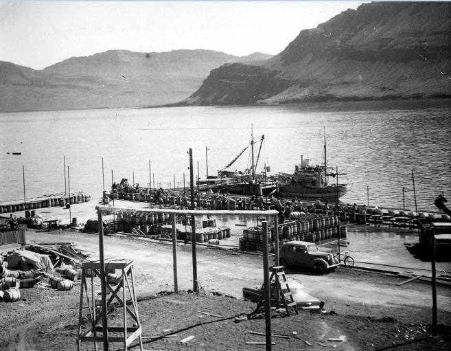 Síldarsöltun á söltunarstöðinni Mána árið 1962