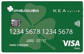 KEA kortið