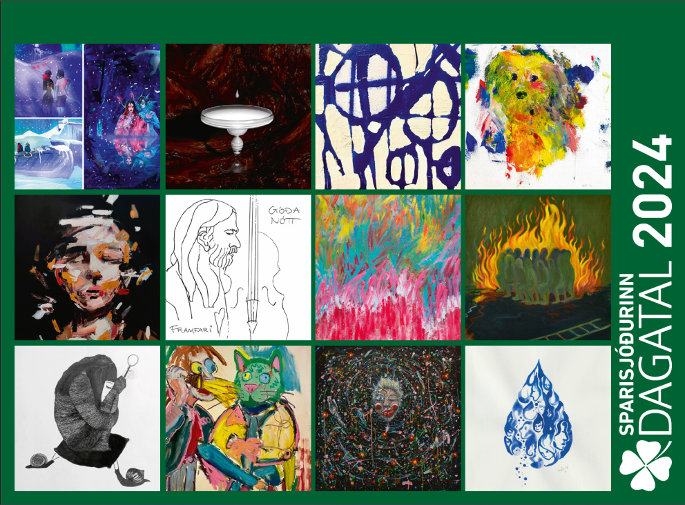 Sparisjóðurinn býður upp á listsýningu í nýju dagatali