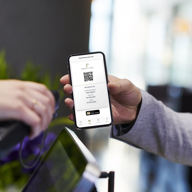 Stafrænn Priority Pass